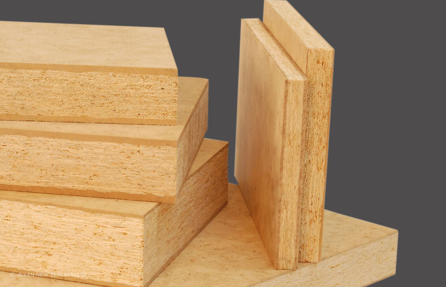 Triboard is a triple-layered panel that consists of a wood strand core sandwiched between an MDF outer ‘skin’.