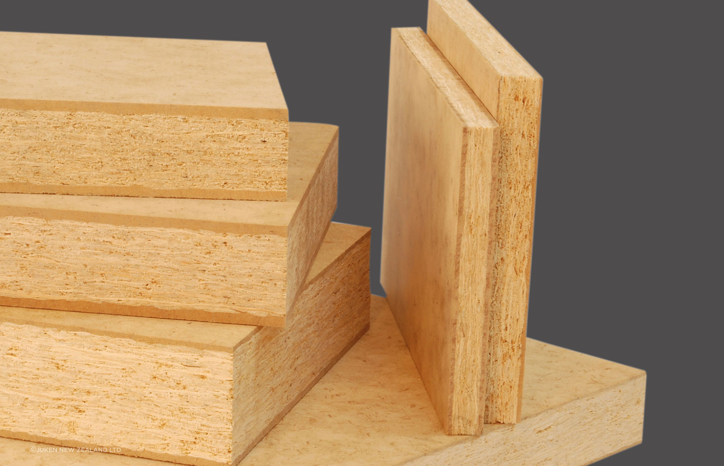 Triboard is a triple-layered panel that consists of a wood strand core sandwiched between an MDF outer ‘skin’.