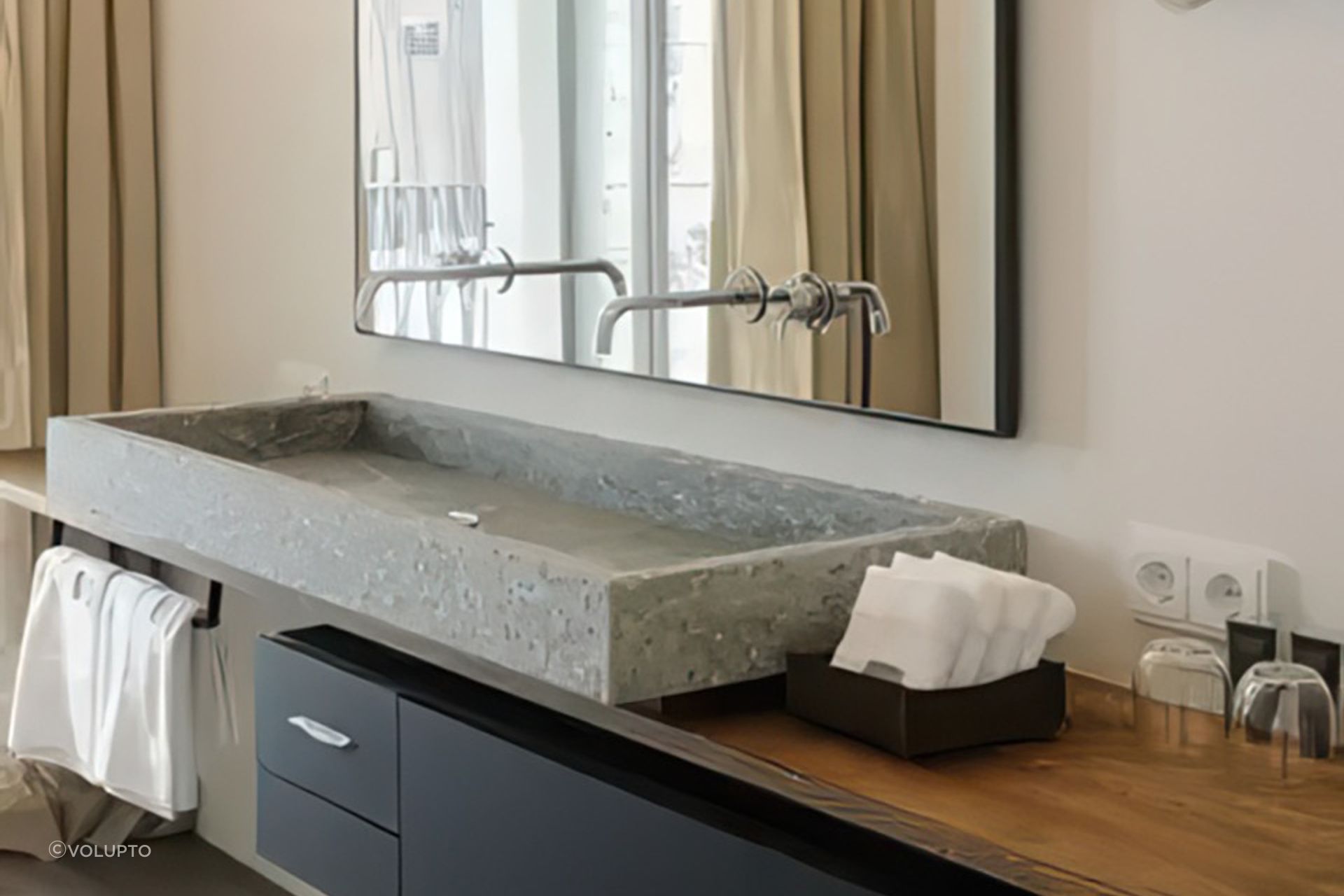Custom Integrated Vanities & Cabinets
By Volupto