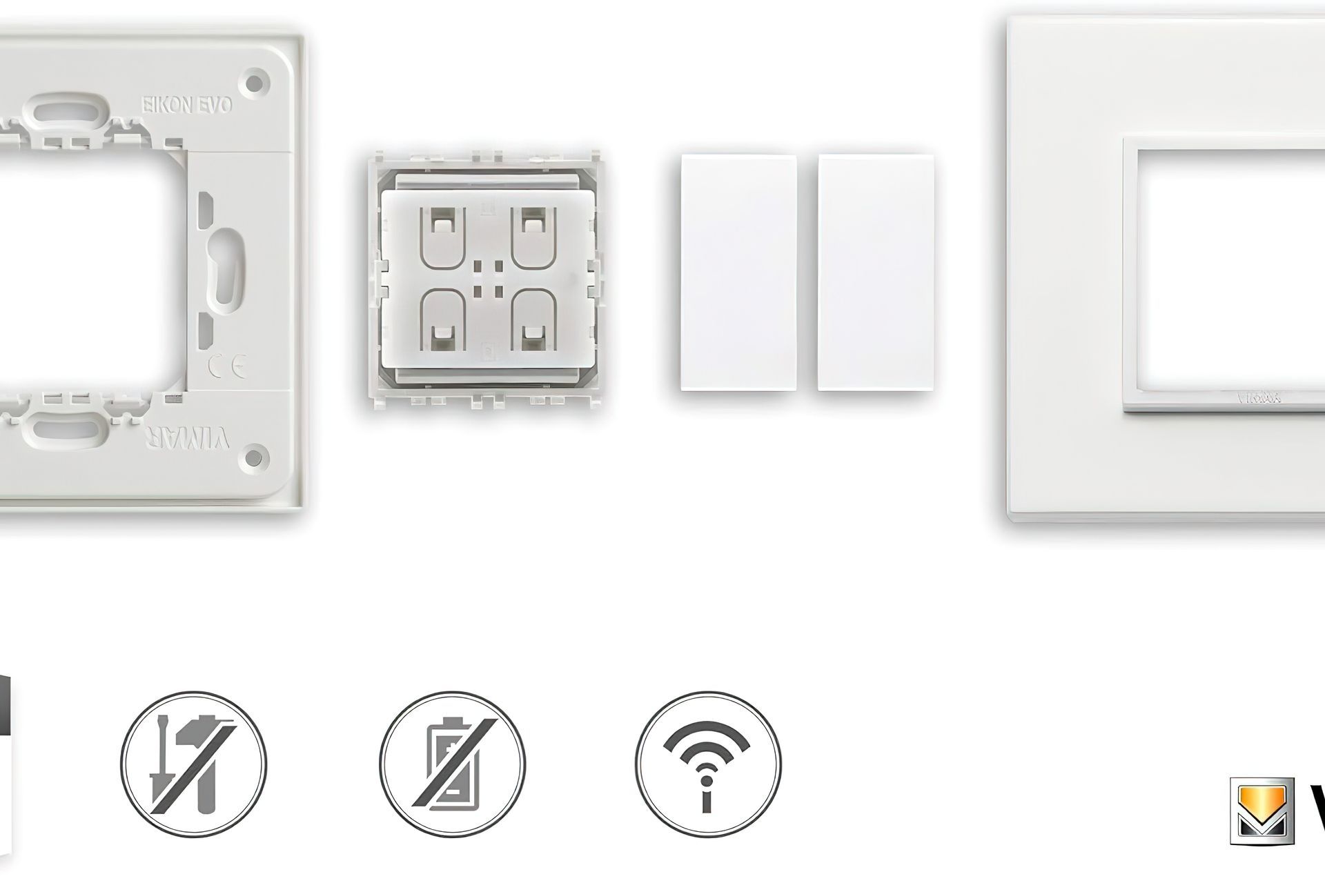 The Vimar Wireless Light Switch Kit
