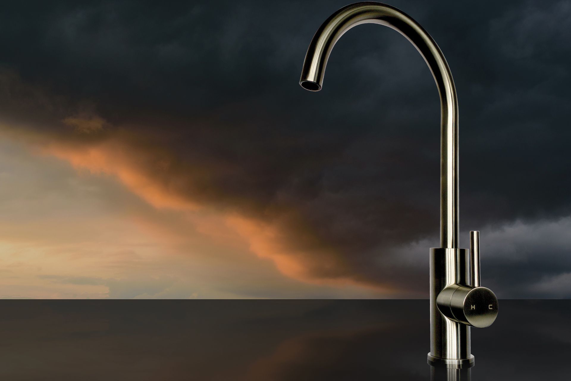 To further enhance its resistance to tarnishing and corrosion, Voda Plumbingware's brushed metal tapware is coated using the advanced method of physical vapour deposition (PVD).