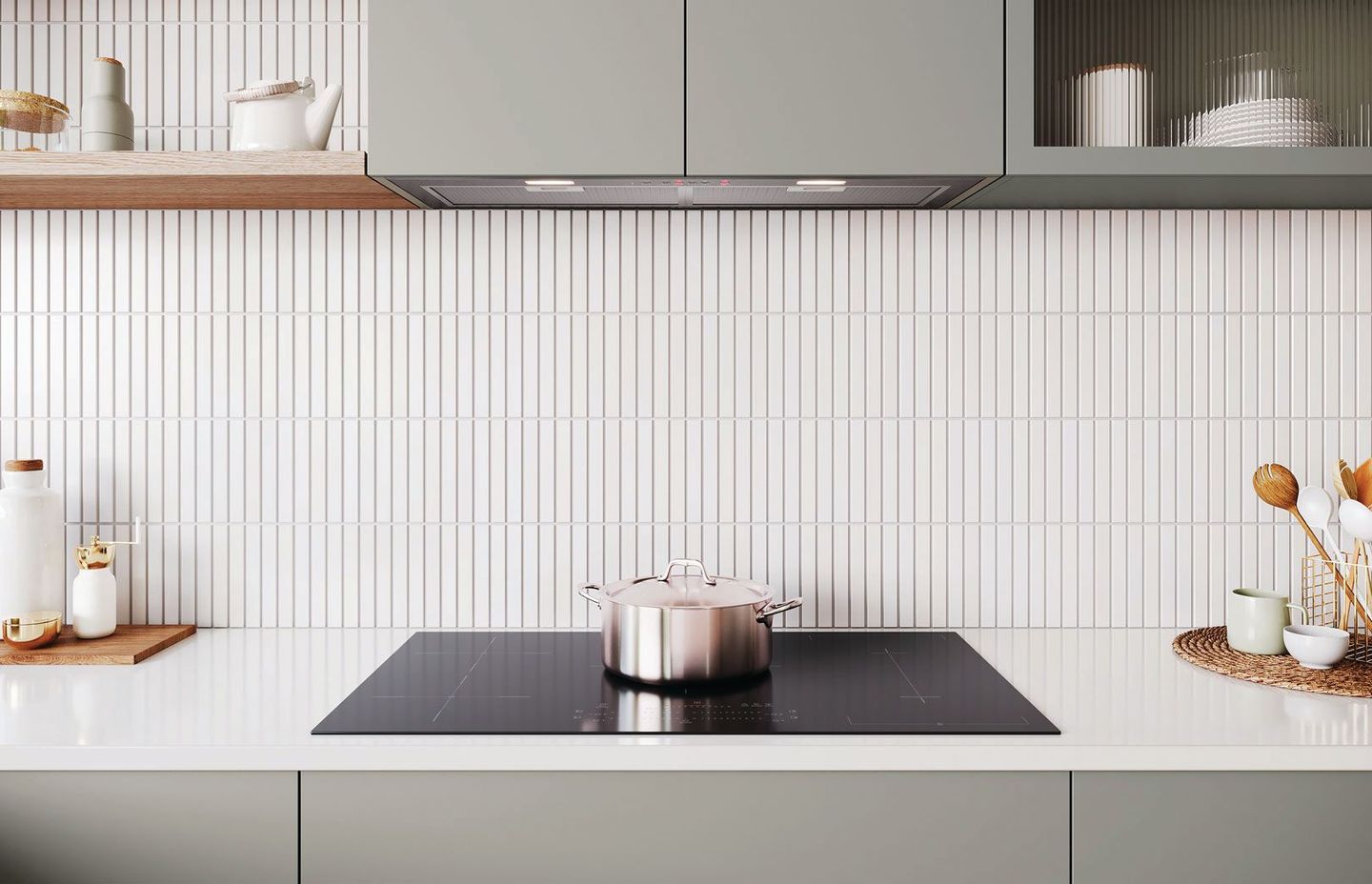 Designer Appliances creates a seamless and streamlined cooking experience.