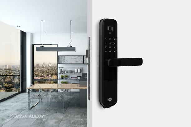 Yale smart locks also come equipped with door sensors and programmable auto-lock functions, ensuring the door is always securely closed and locked.