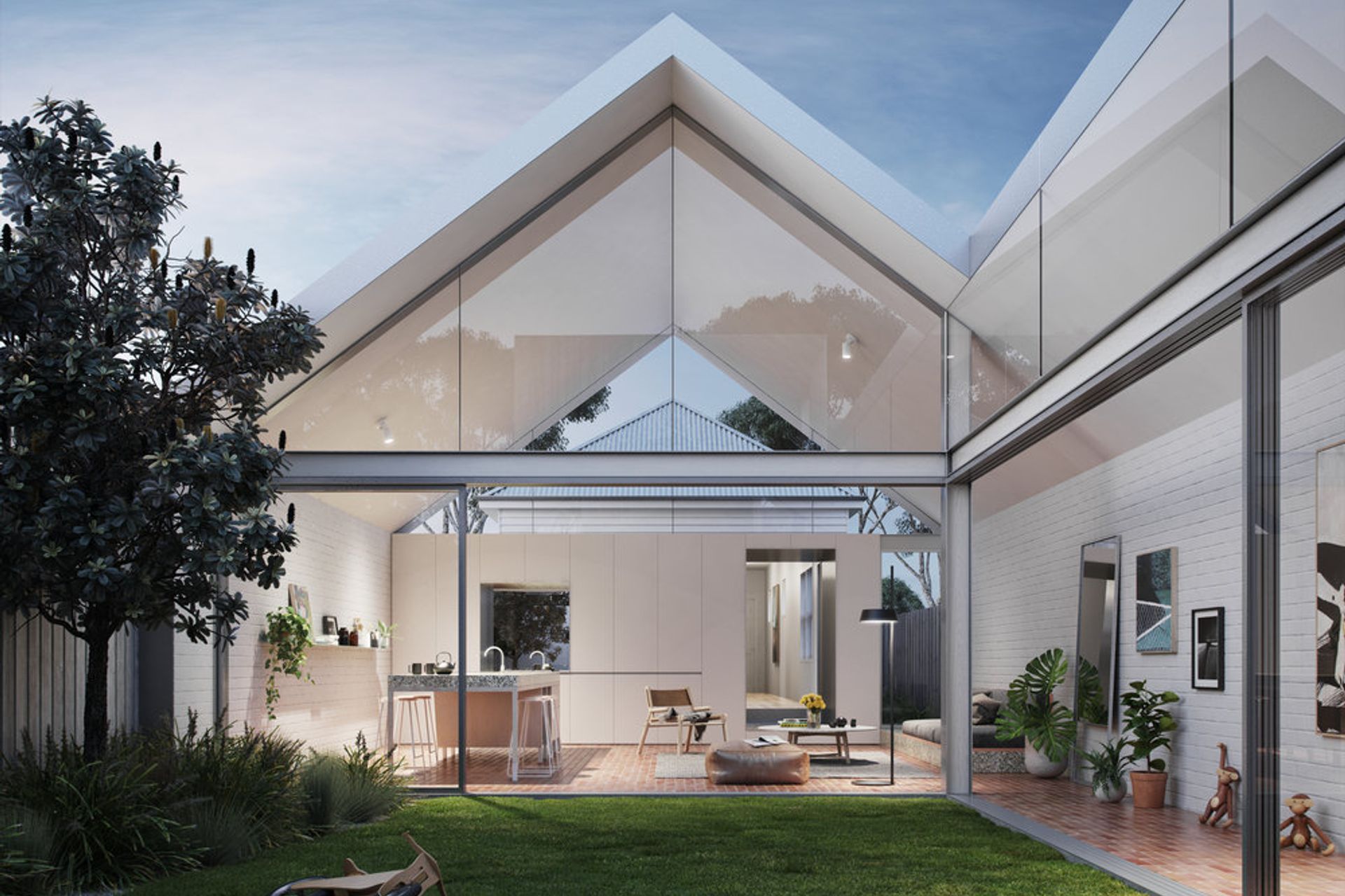 Yusta House by Blair Smith Architecture | Visualisation by Kaleido