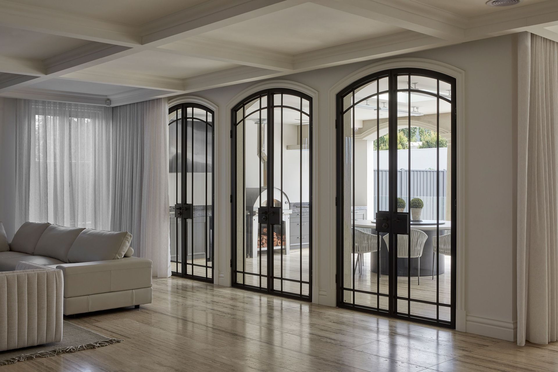 Steel's strength and non-combustible nature make steel doors fire-resistant.