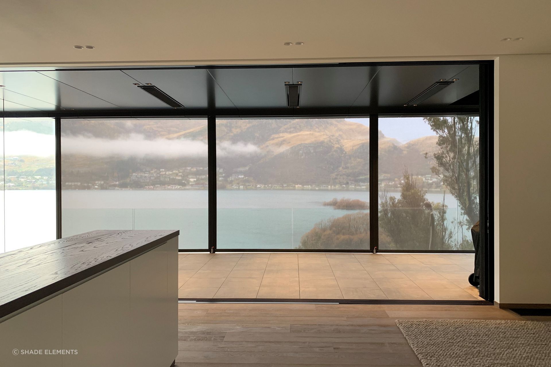 Protecting you while preserving the view - Ziptrak screens at their very best.