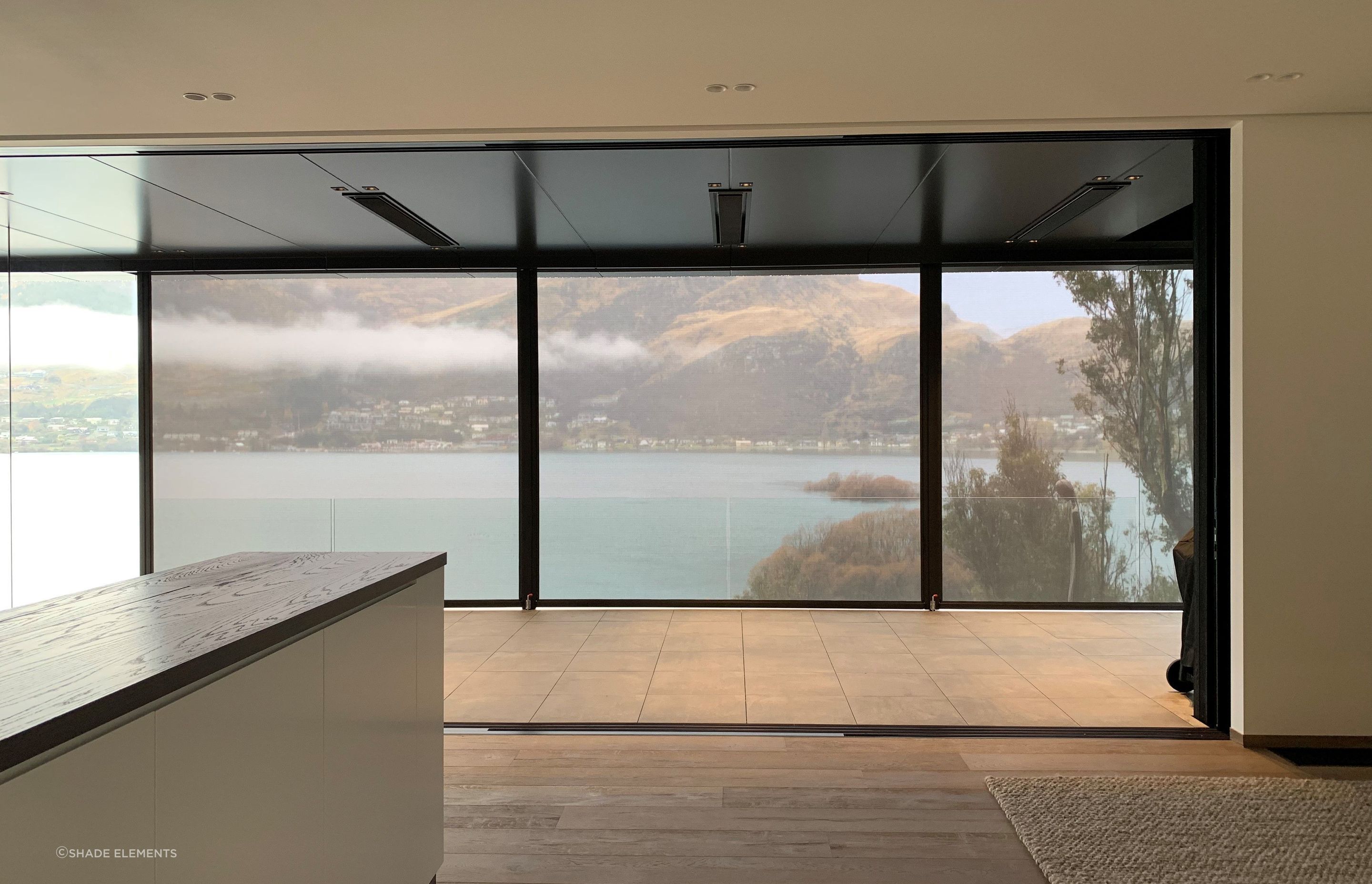 Protecting you while preserving the view - Ziptrak screens at their very best.