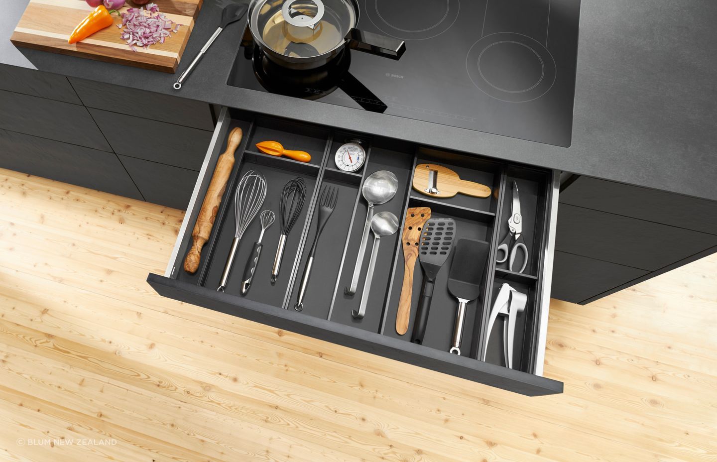 With a functional and well-designed storage system, your high-traffic areas — those spaces that tend to accumulate more and more stuff — will be easy to maintain.
