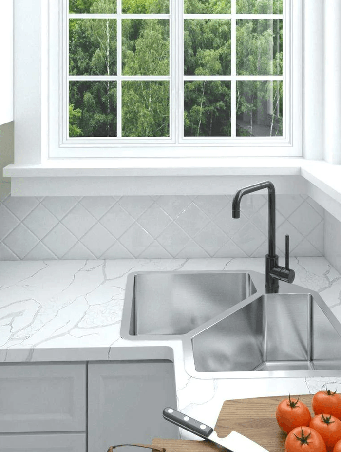 Ella Corner Double Sink - Buildmat