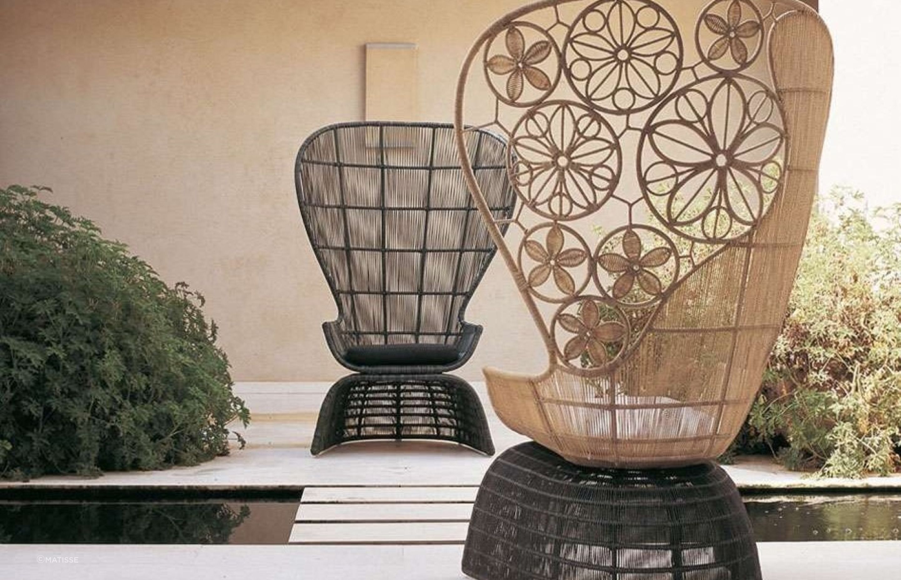 The Crinoline Outdoor Armchair is nothing short of a masterpiece.