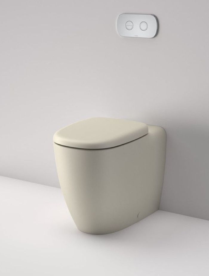 With patented CleanFlush rimless and GermGard antimicrobial technology, the Caroma Contura II is the ultimate hygienic choice.