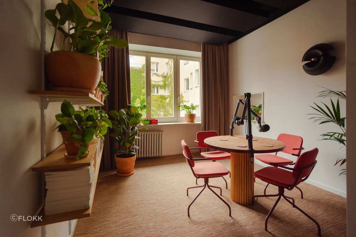 Open Podcast Studio in Warsaw. Profim Normo 500HS.