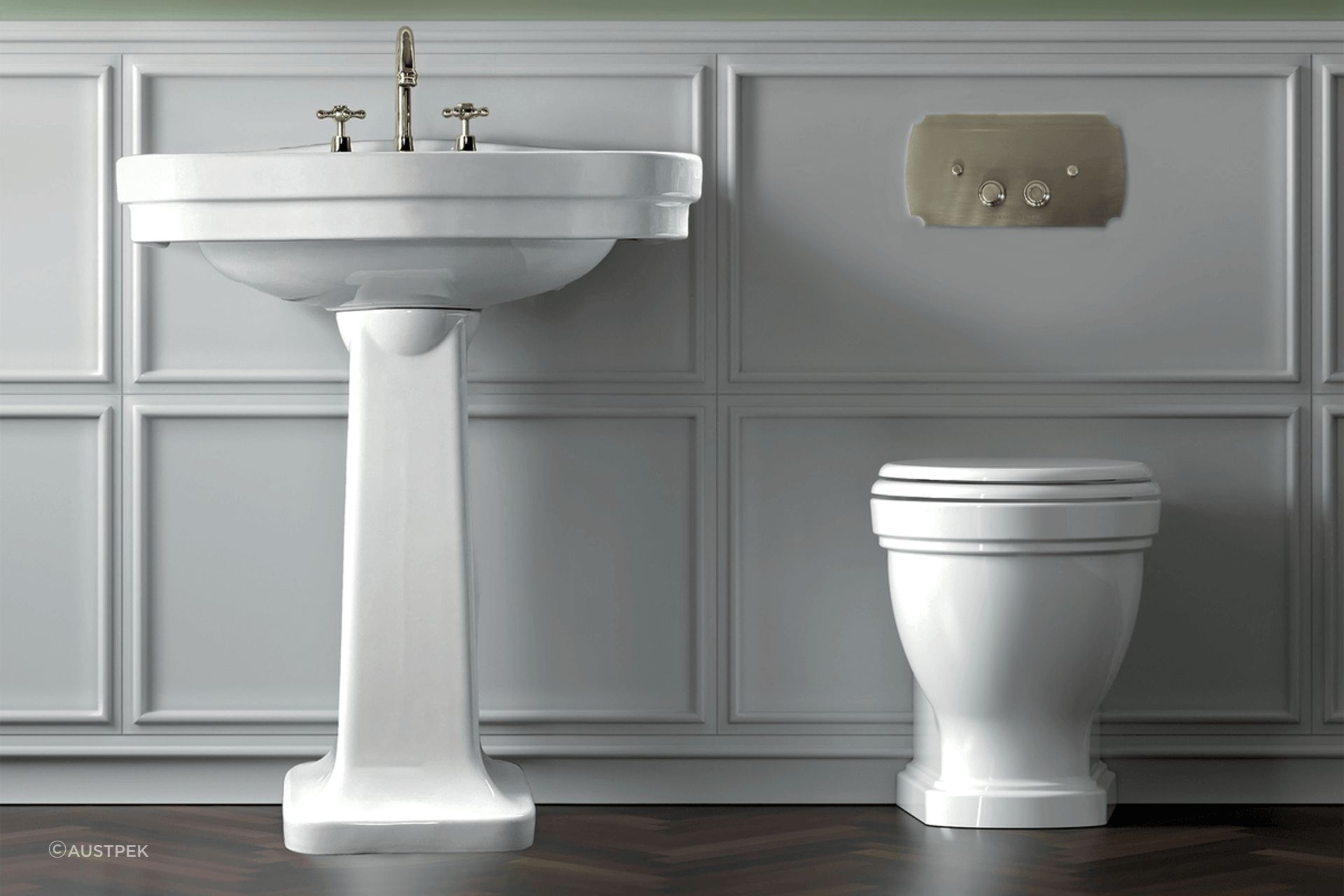 Elegance and class defined — the Turner Hastings Claremont Pan + Cistern.