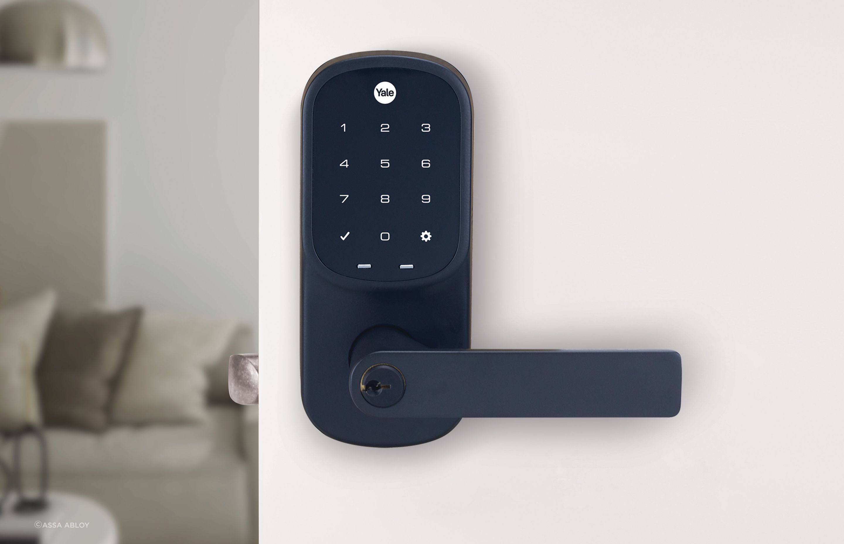 No additional hardware is needed aside from the Yale Unity Screen Door Lock and your choice of Yale Smart Entrance Lock onto your front door.