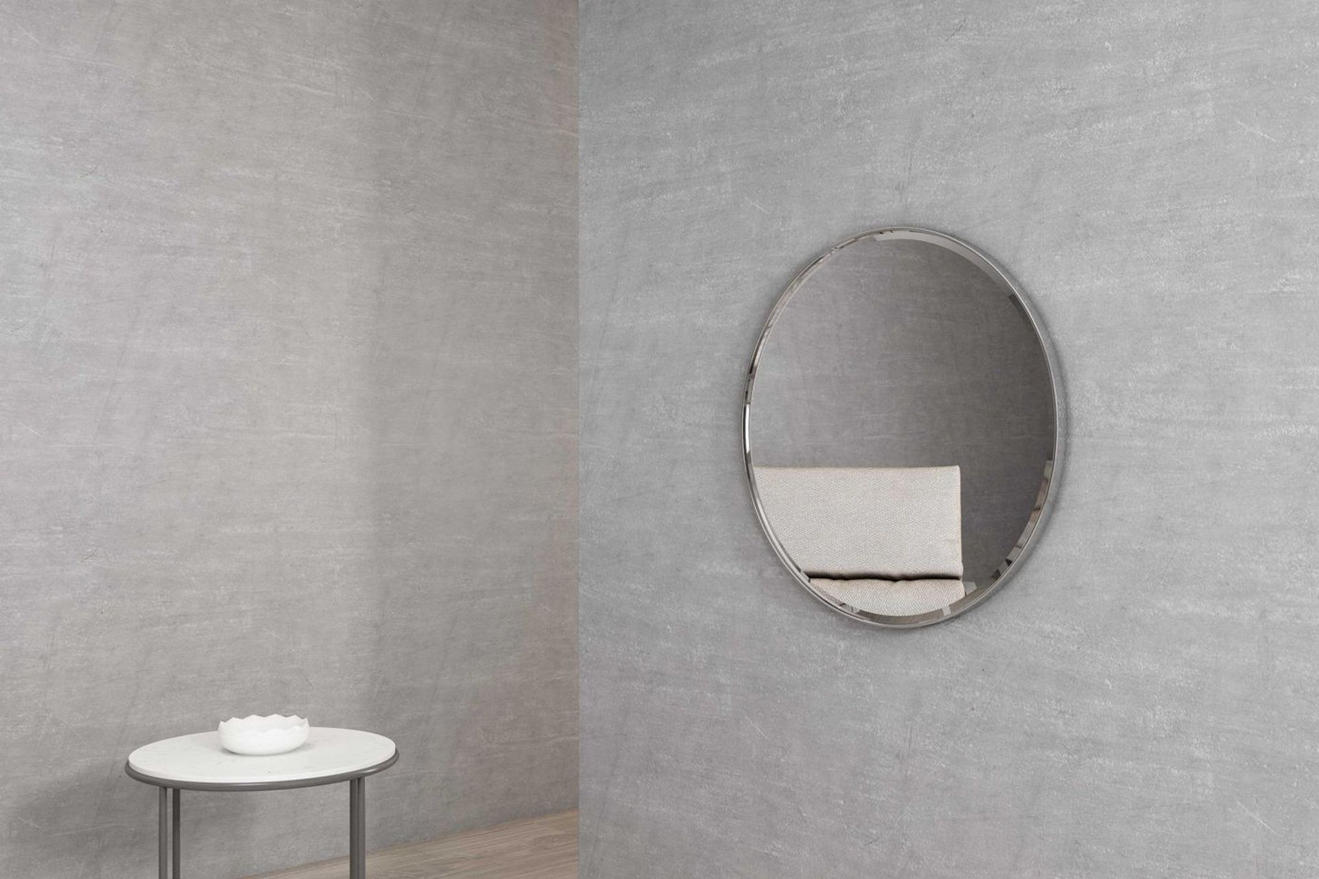 Simplicity and style with the gorgeous London Round Mirror