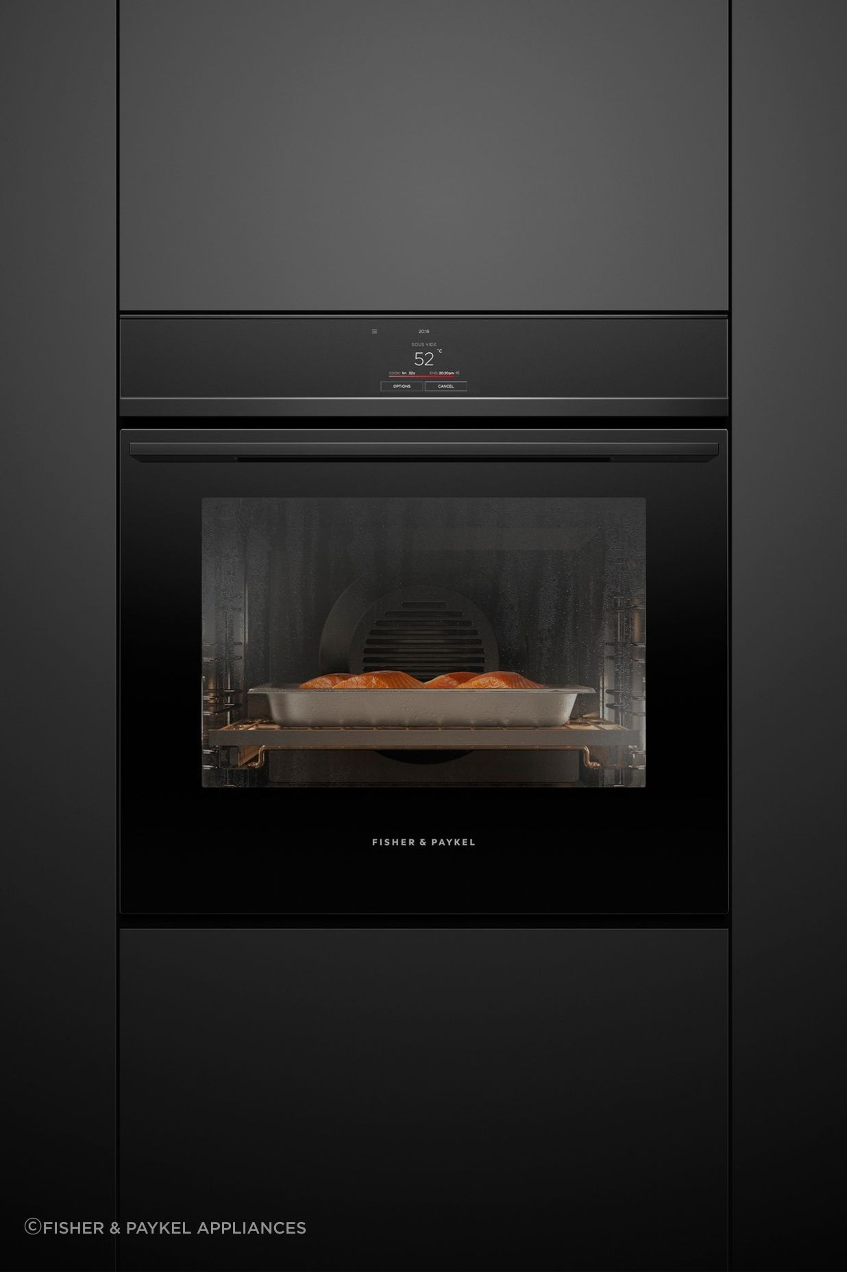 The 'Minimal' style oven from the Kitchen Perfection range