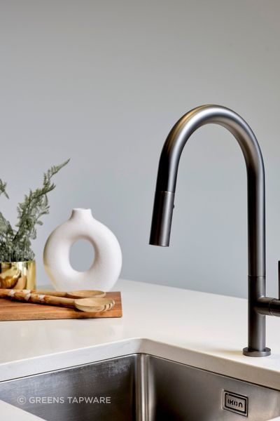 Luxe Sink Mixer in Gunmetal