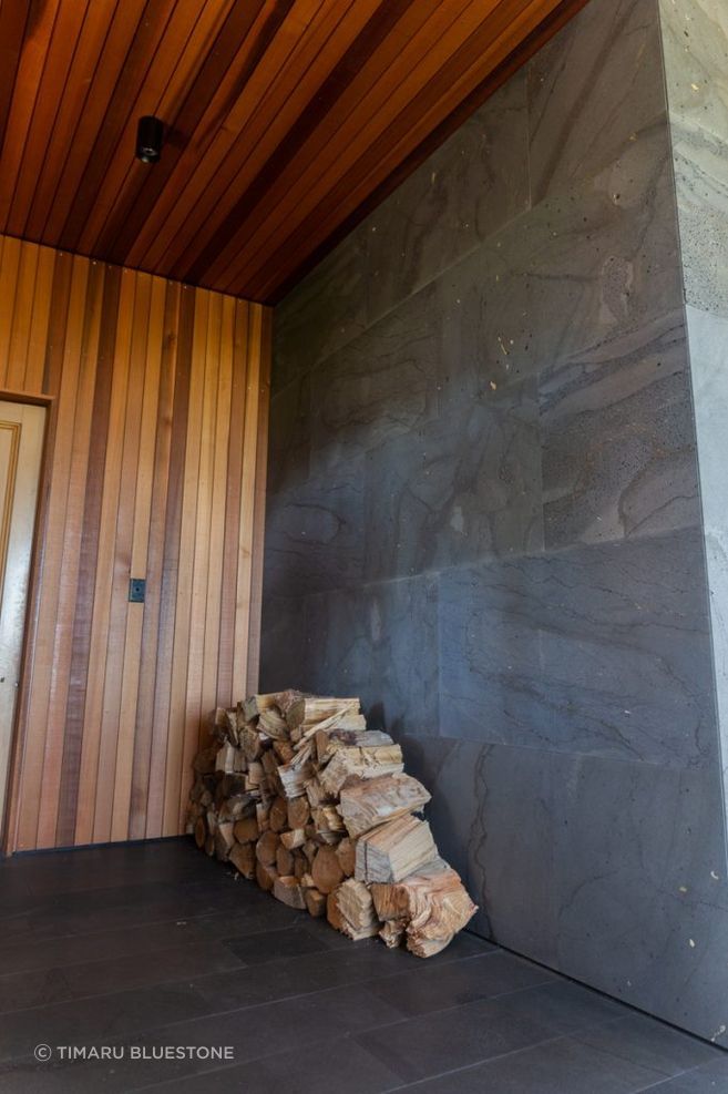 Timaru Bluestone’s lightweight cladding and pavers are a popular choice for high-end homes across the country.