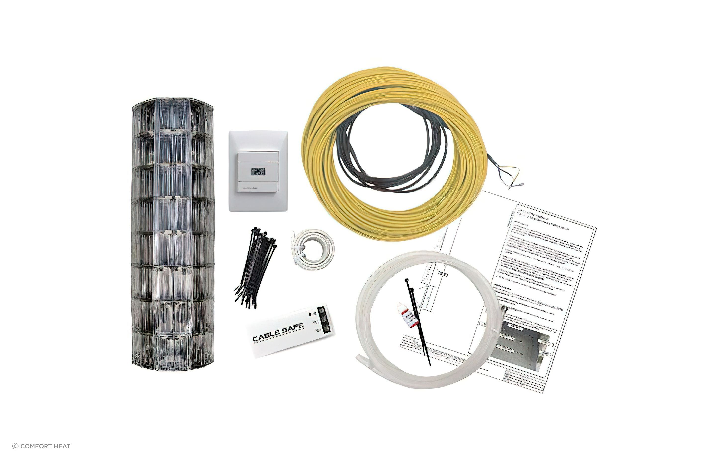 DIY electric underfloor heating kits by Comfort Heat