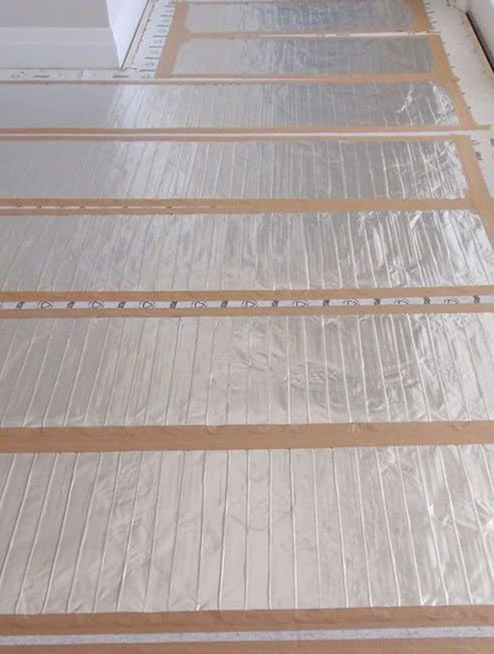 Under timber electric underfloor heating by Comfort Heat