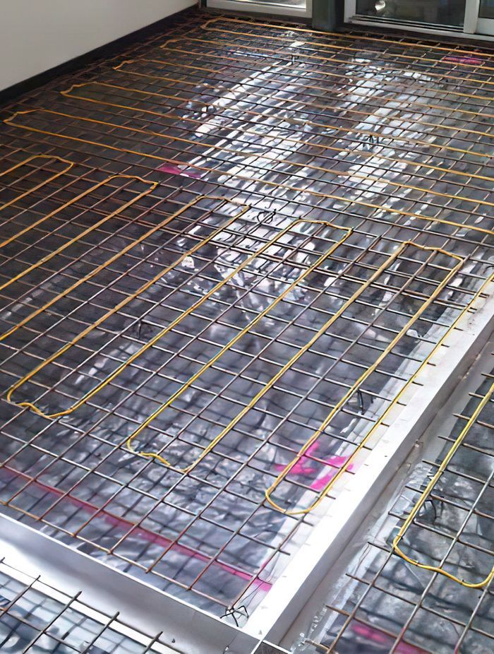 In-slab electric underfloor heating by Comfort Heat