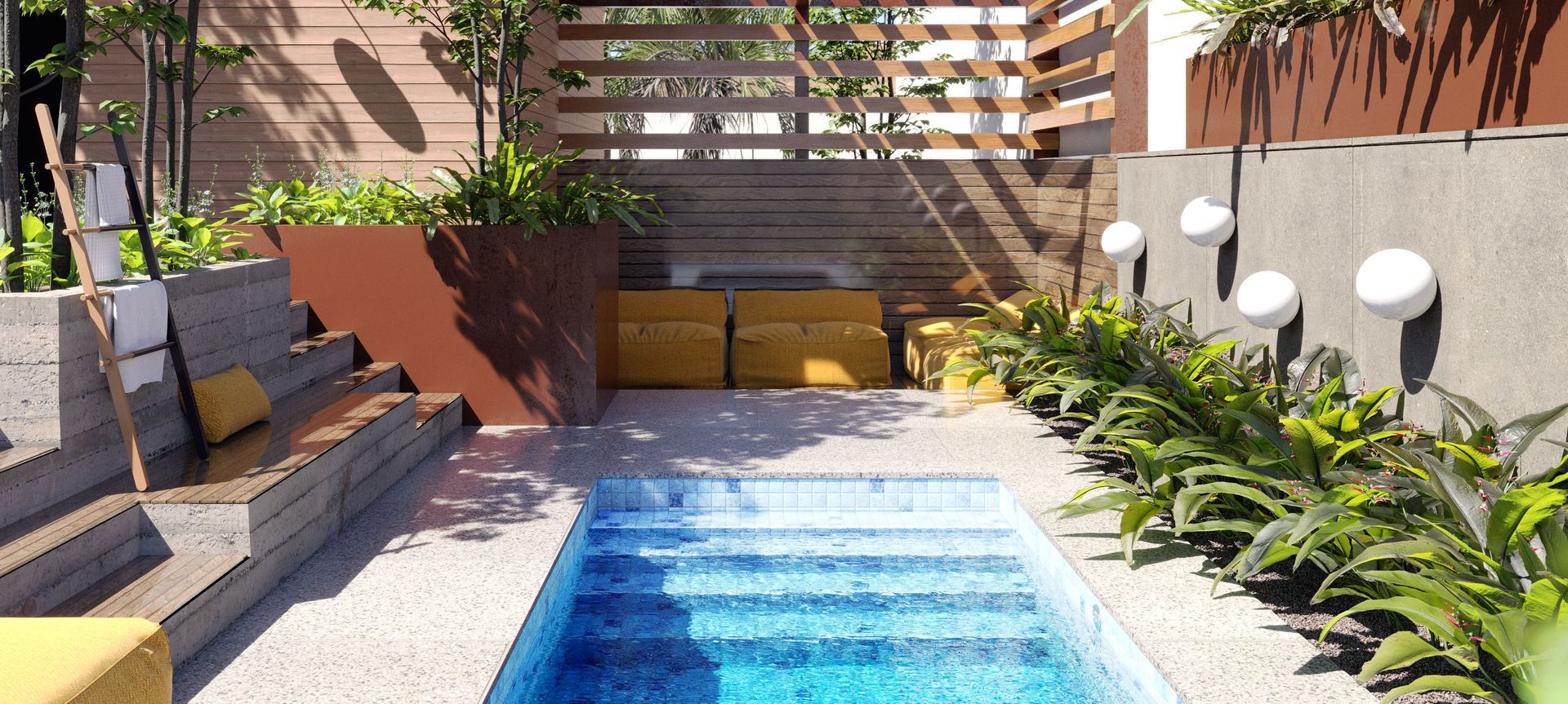 Poolpac offer fully tiled plunge pools at an affordable price.