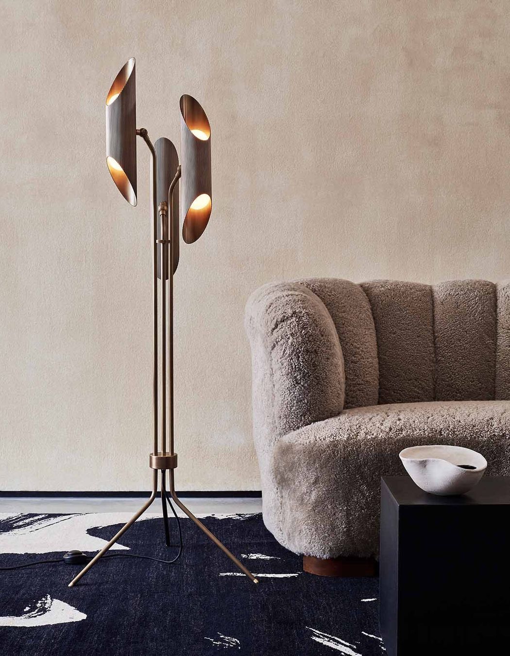 The perfect floor lamp for industrial settings. Featured product: Vector Floor Lamp.