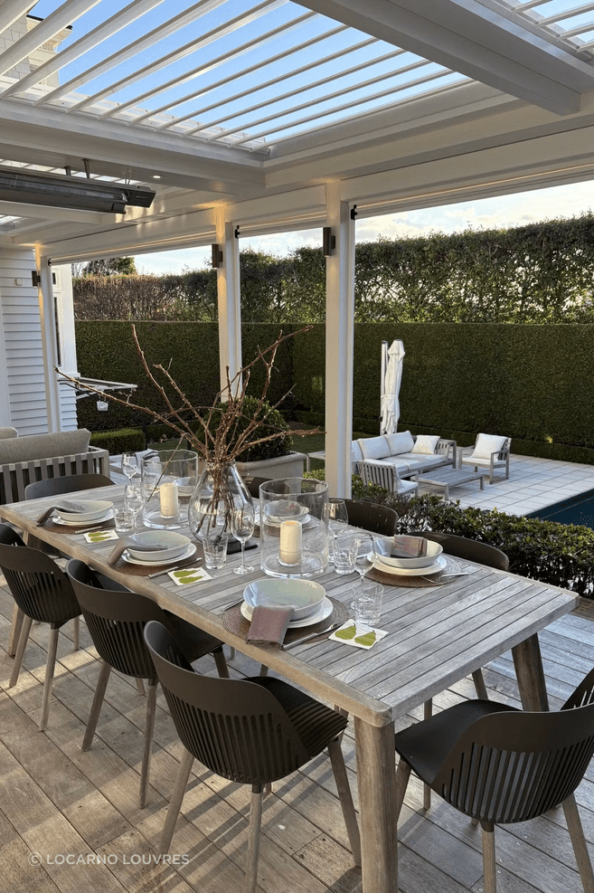The brief was to upgrade the existing outdoor space so that it reflected the quality of the recently renovated interiors.