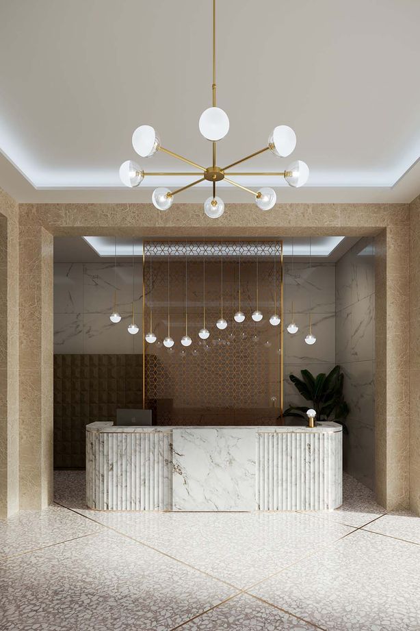Beautiful contemporary pendant lights on full display