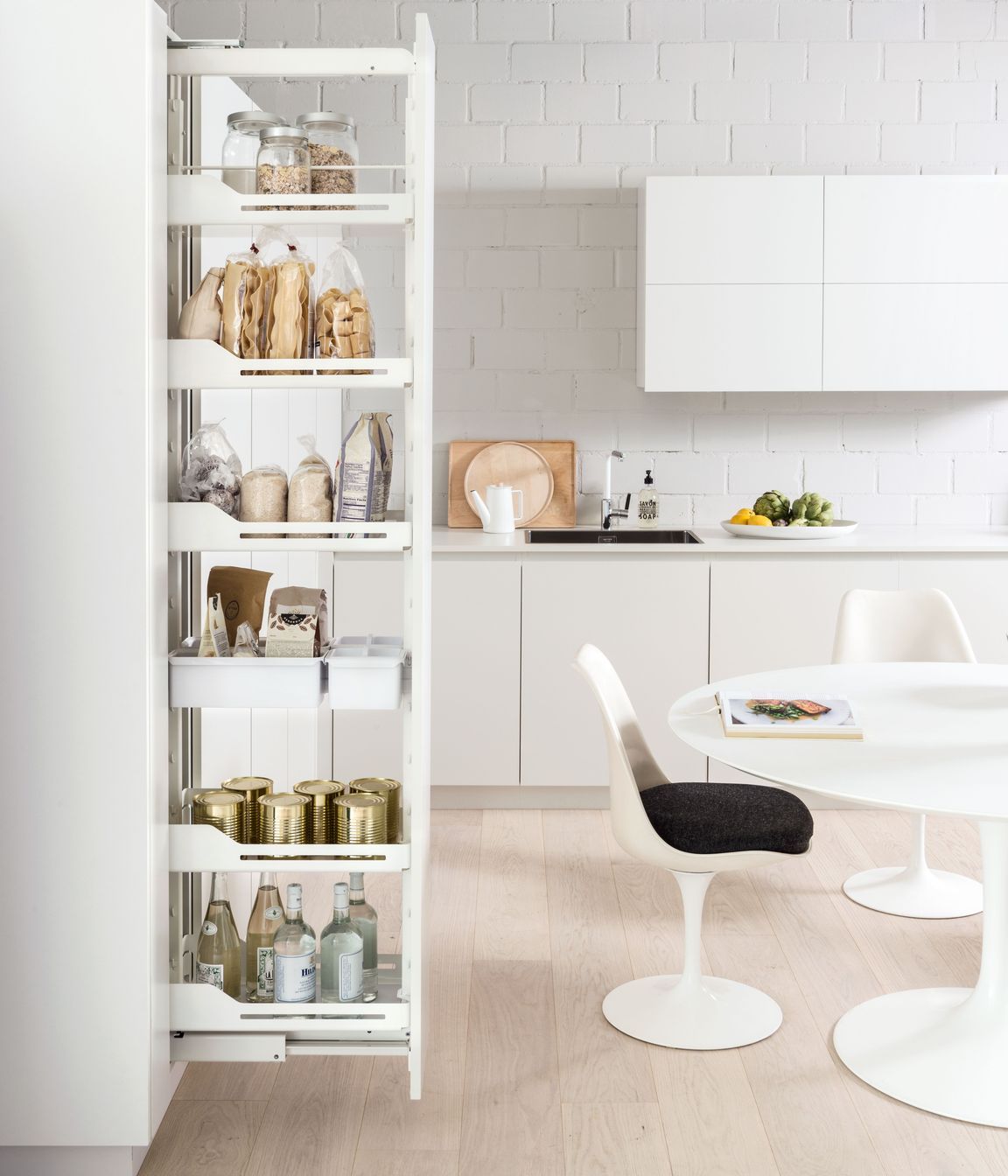 Convenience meets style in Peka pull-out storage cabinets