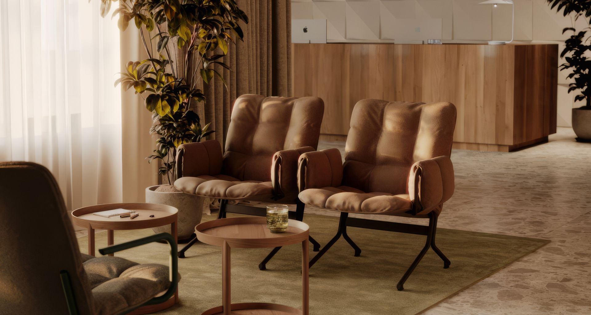 The new Profim Snap lounge chair by Flokk.