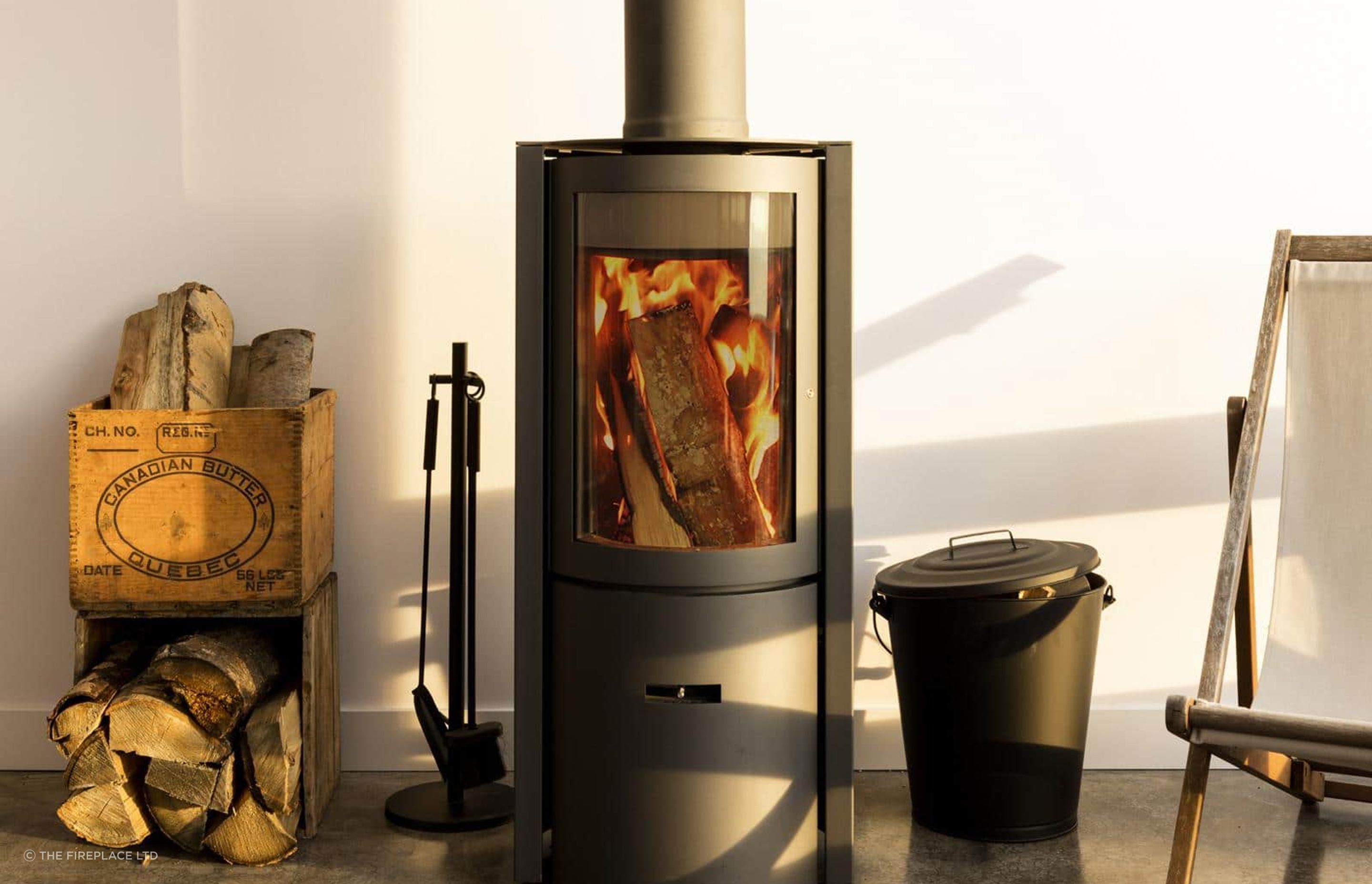 The Stûv Compact One clean air freestanding appliance combines form and function to provide maximum performance, with a stunning view of the flames.
