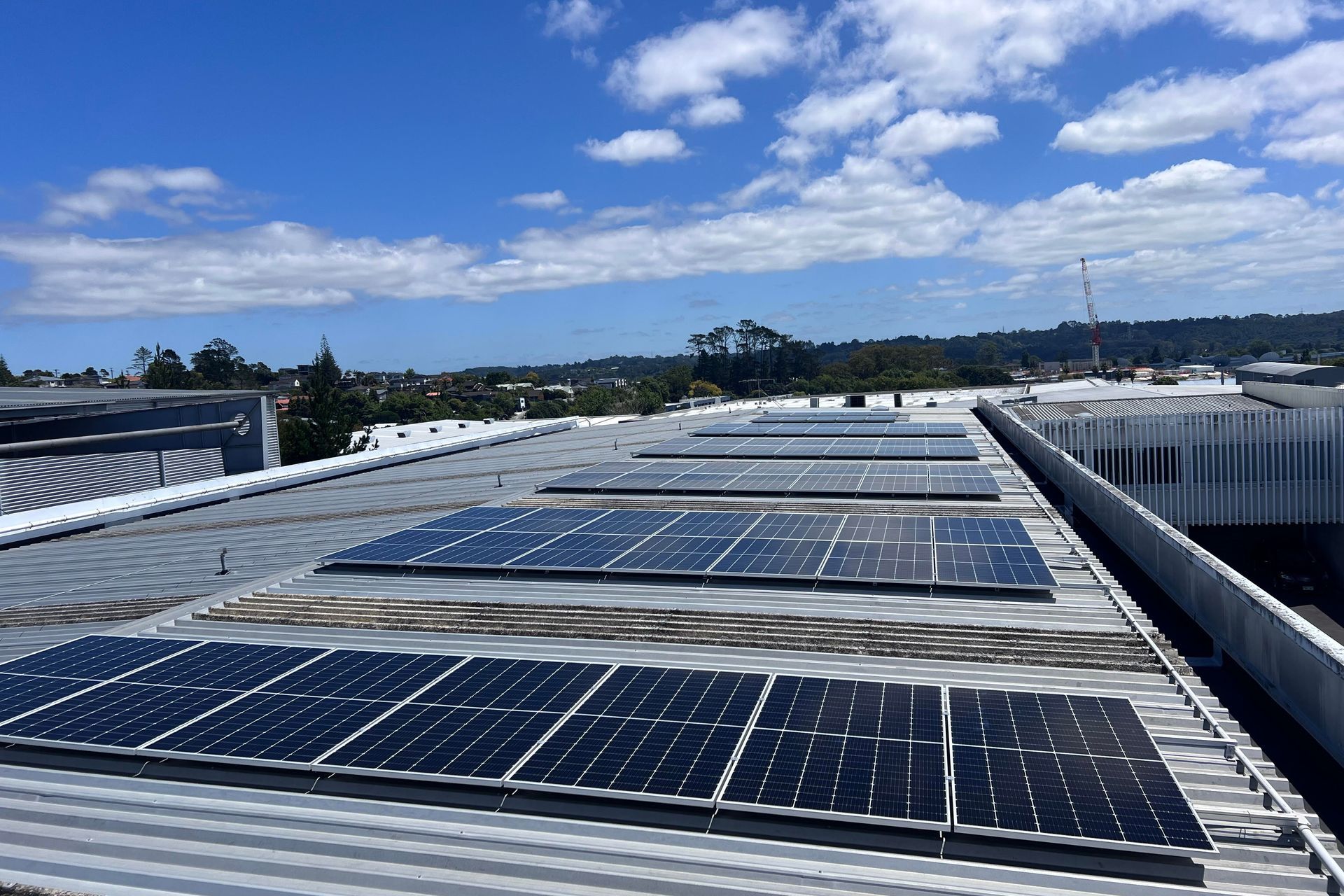 Solar panels significantly reduce operational costs.