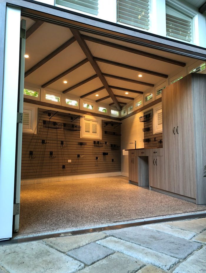 Garages are an important part of the property.