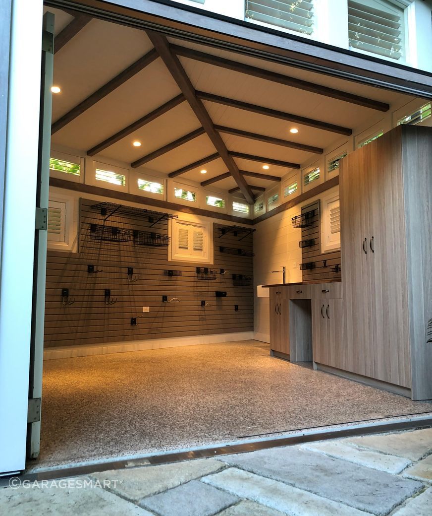 Garages are an important part of the property.