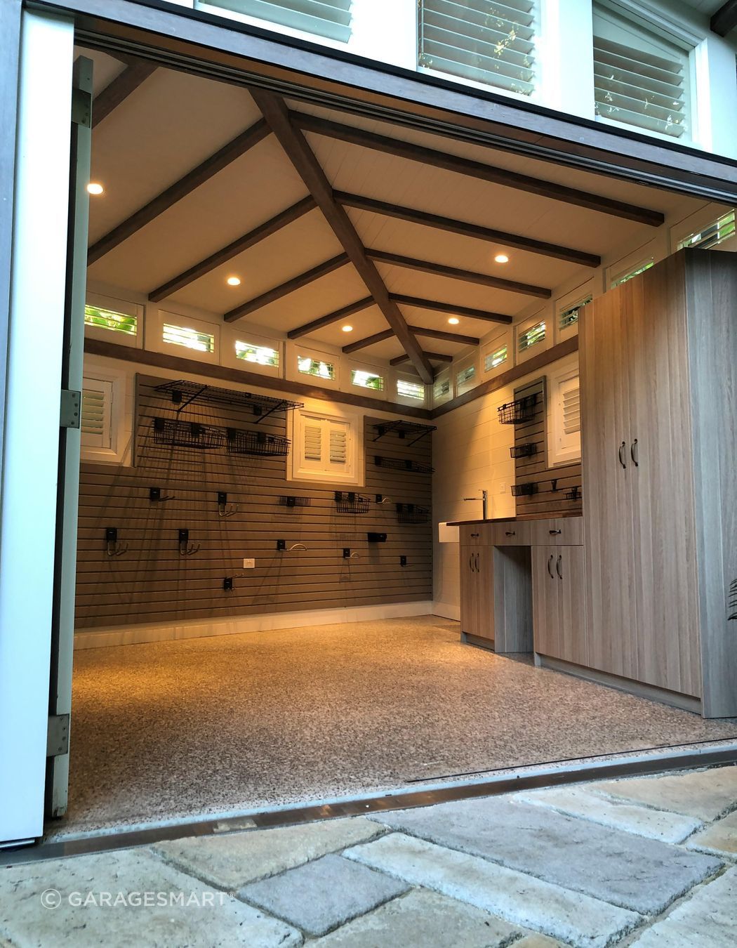 Garages are an important part of the property.