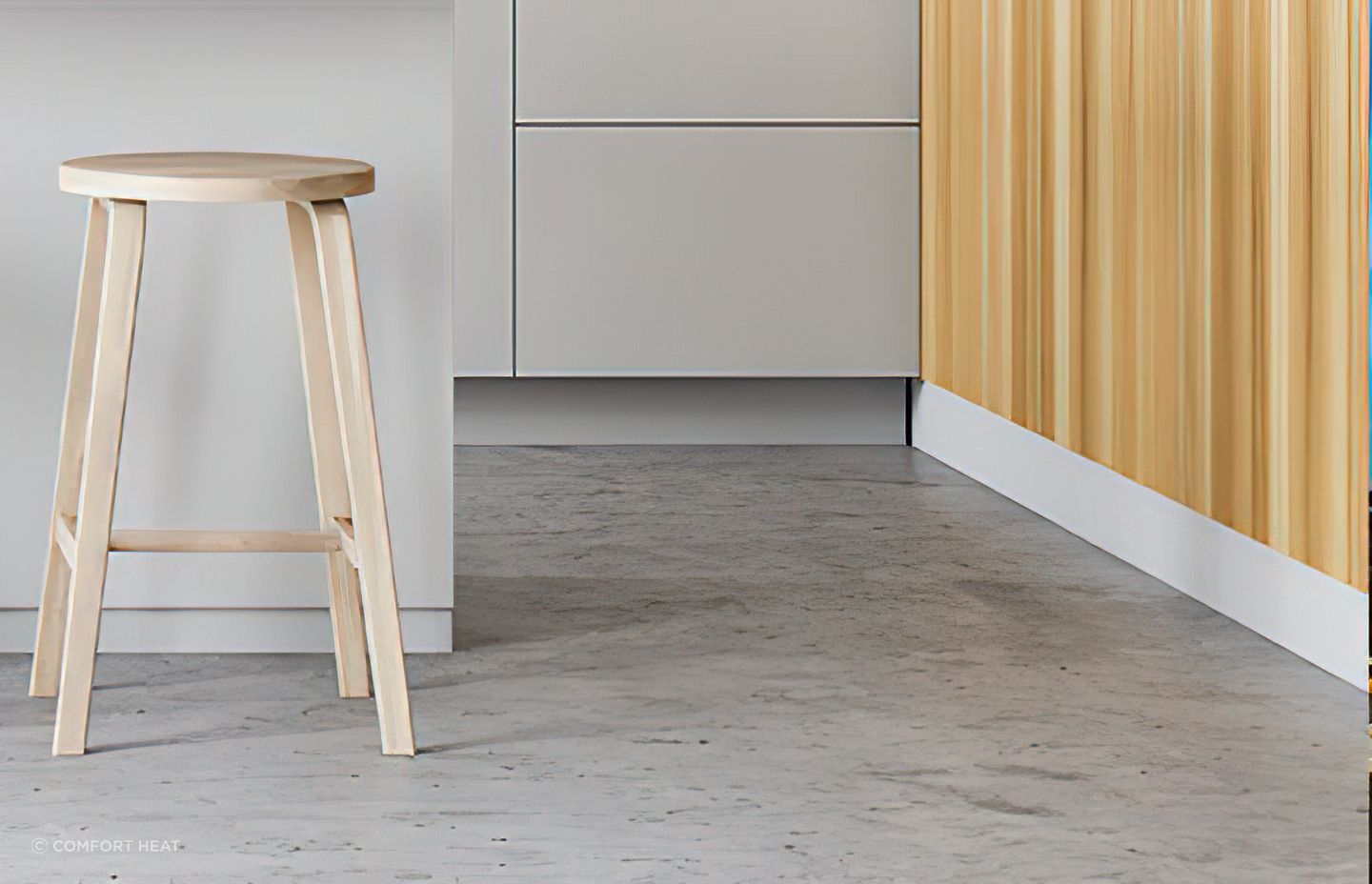 Ultra-thin electric underfloor heating by Comfort Heat