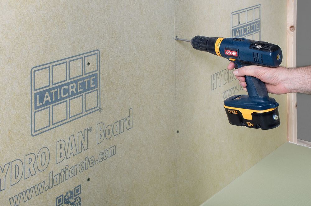 The materiality of substrate and installation materials is just as important as the tiles themselves.