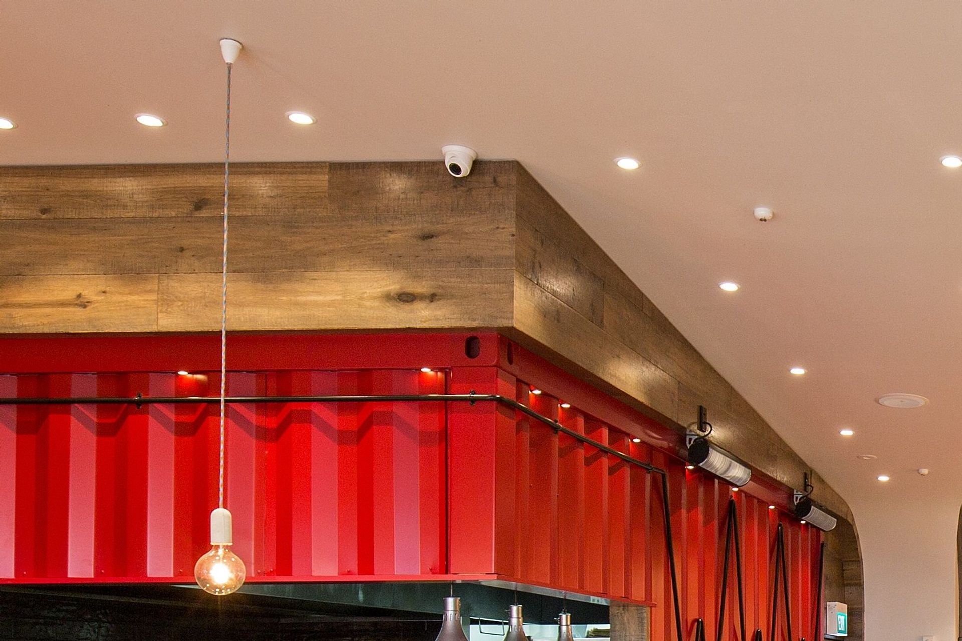 How do you finish corners with decorative wall cladding?