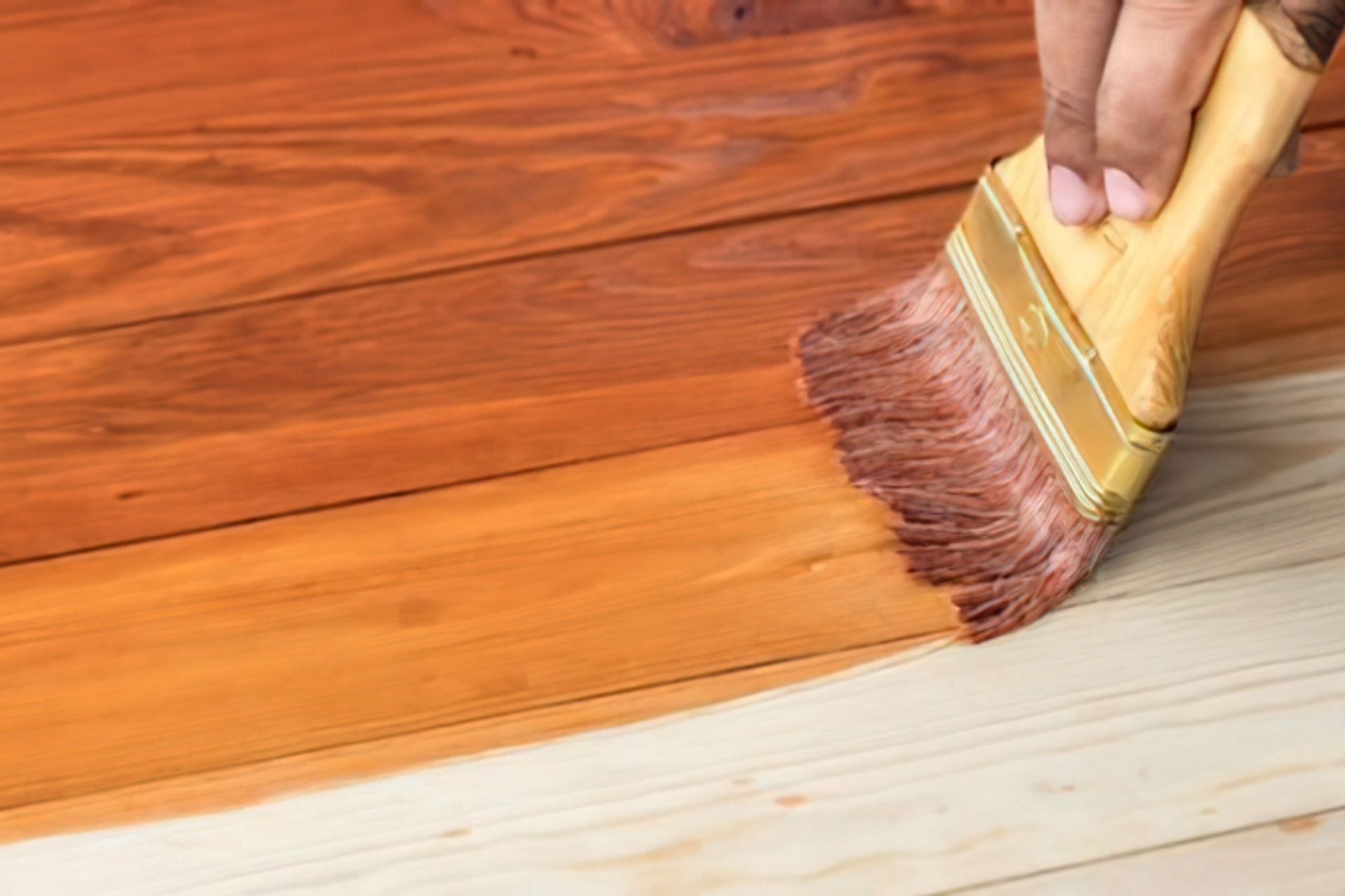 Should I use lacquer or hardwax oil to protect my timber wall cladding?