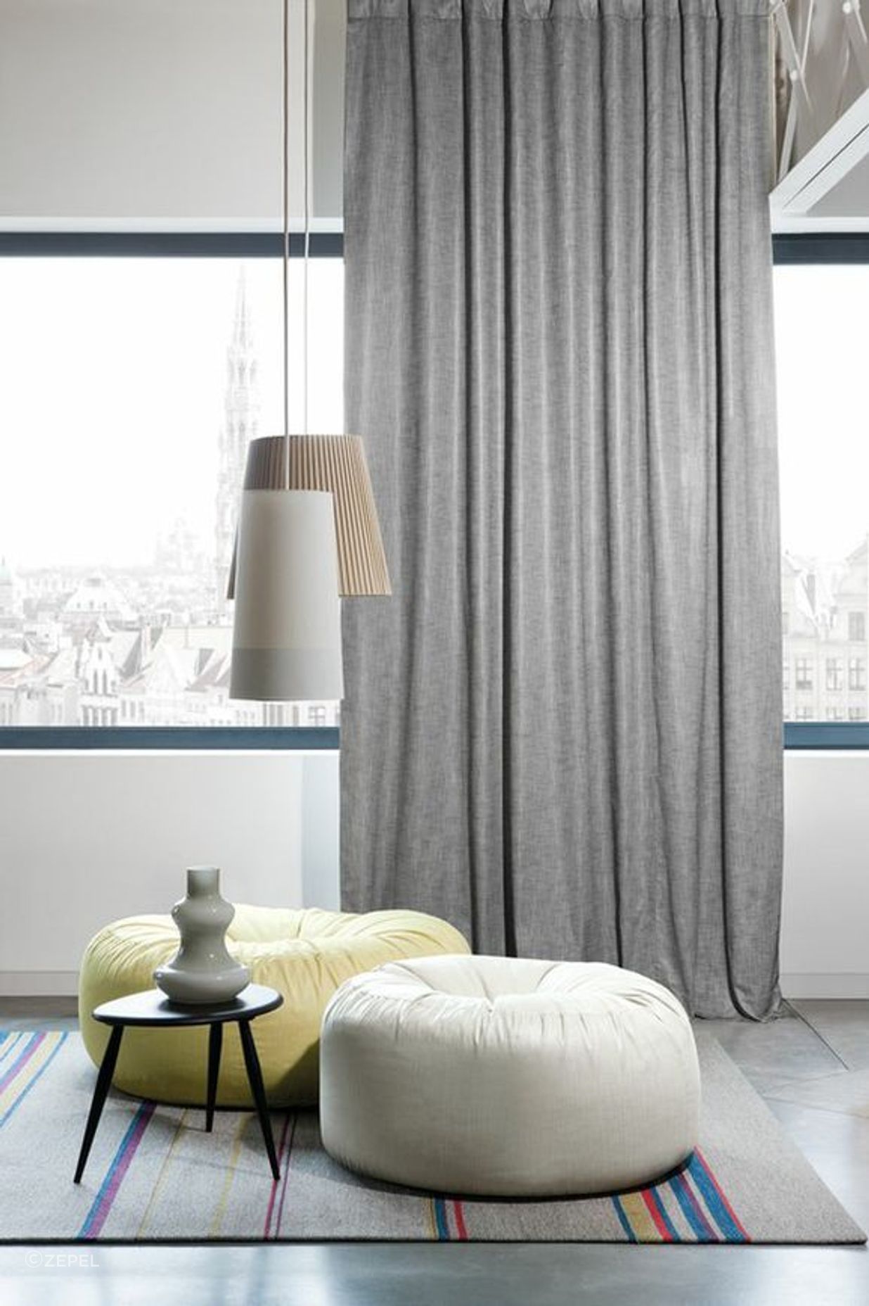 Magnet Drapery by Zepel