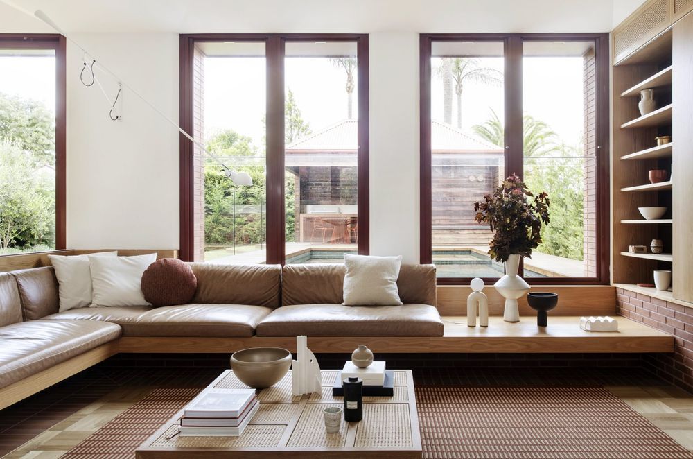 Cushions that complement their surroundings at Bona Vista - Photography: Chris Warnes