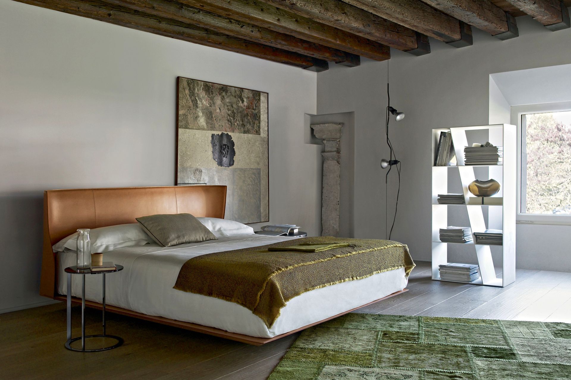 Simple by stylish bedding feature on the Alys Bed