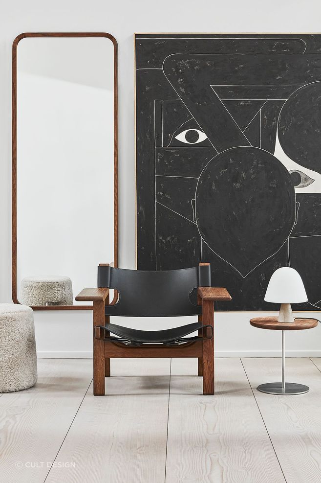 Silhouette Mirror Rectangle by Fredericia from Cult Design
