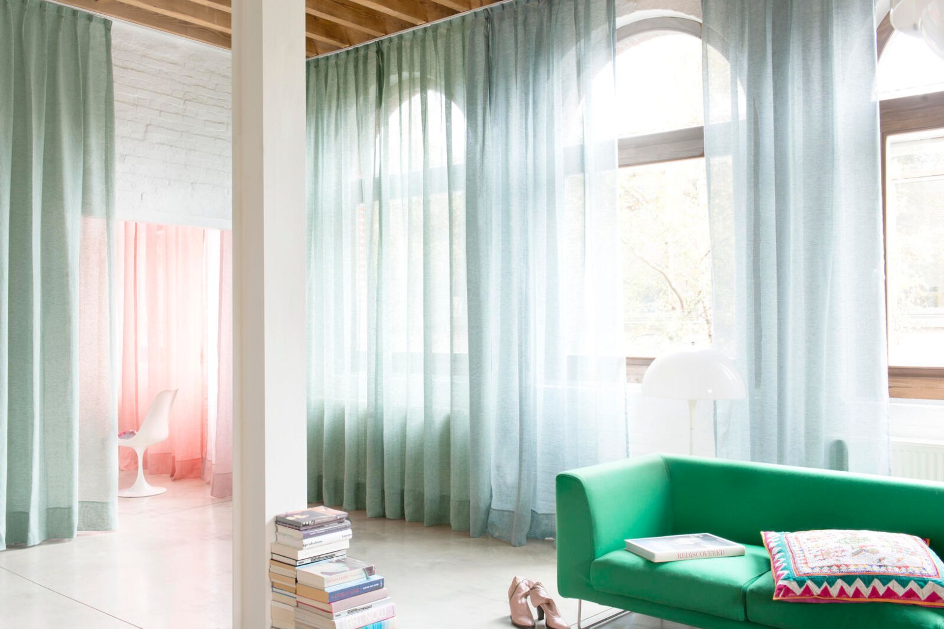 Pure Linen Drapery by Zepel