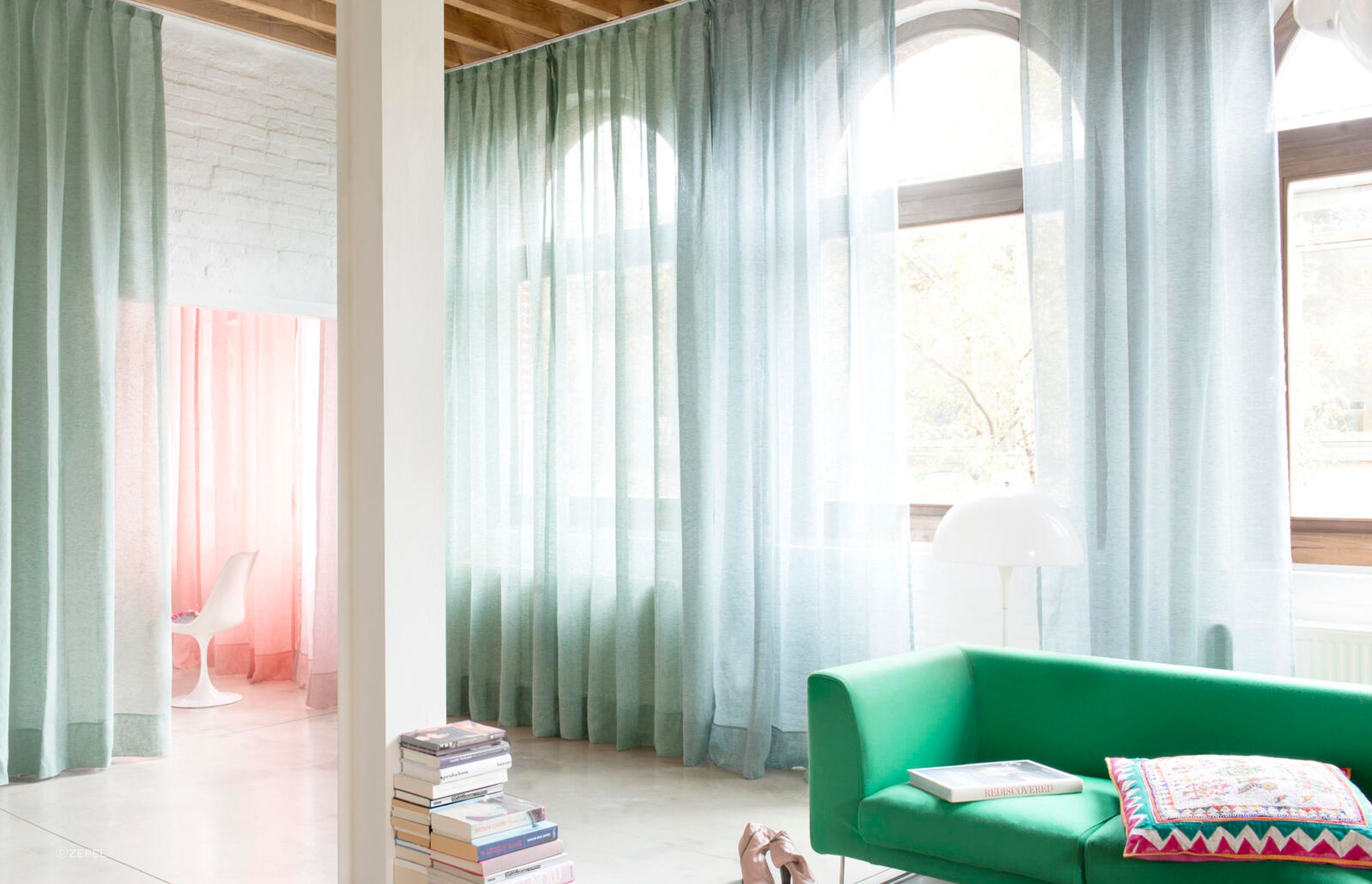 Pure Linen Drapery by Zepel