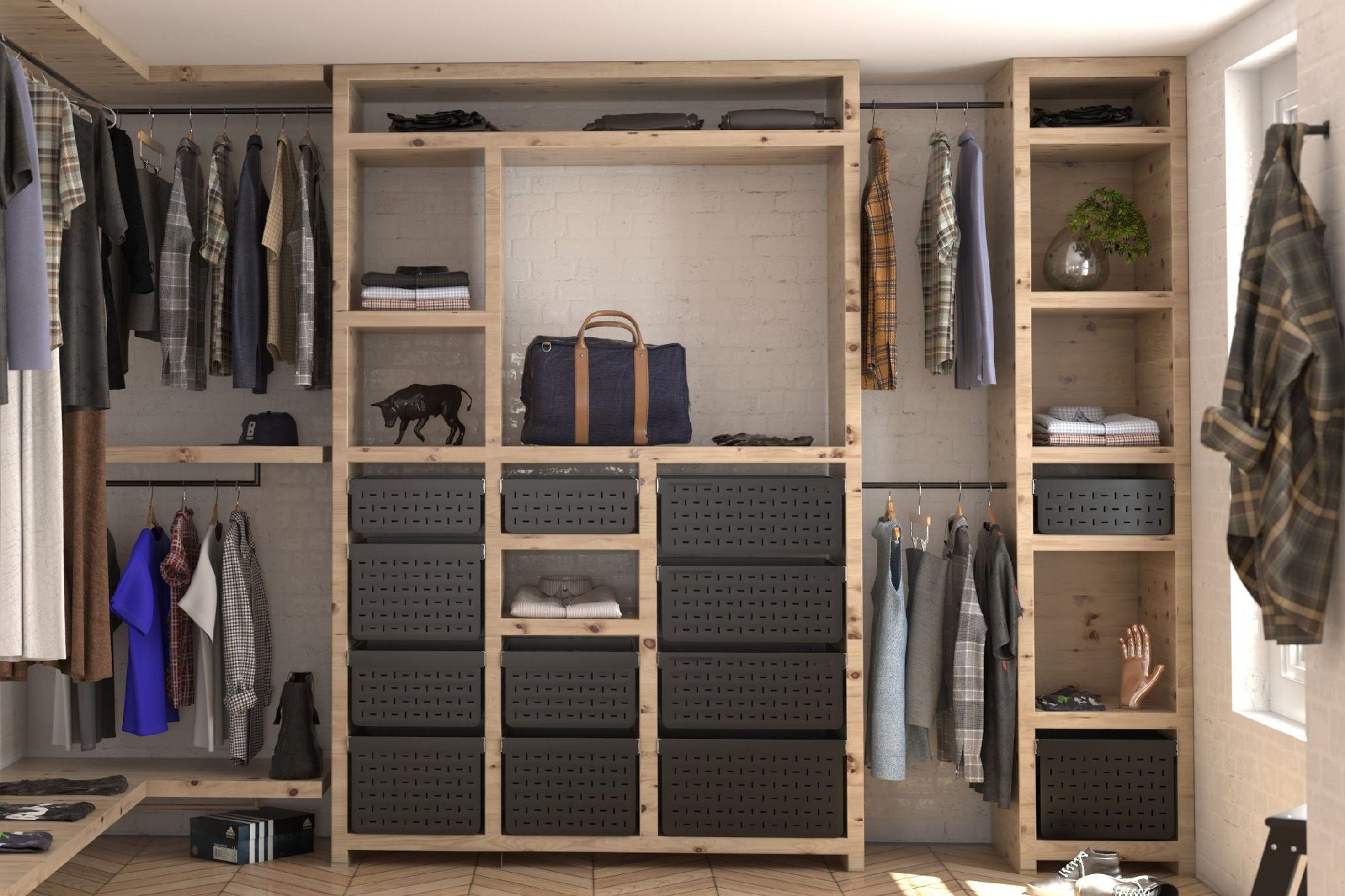Wardrobe Storage Drawers from FIT