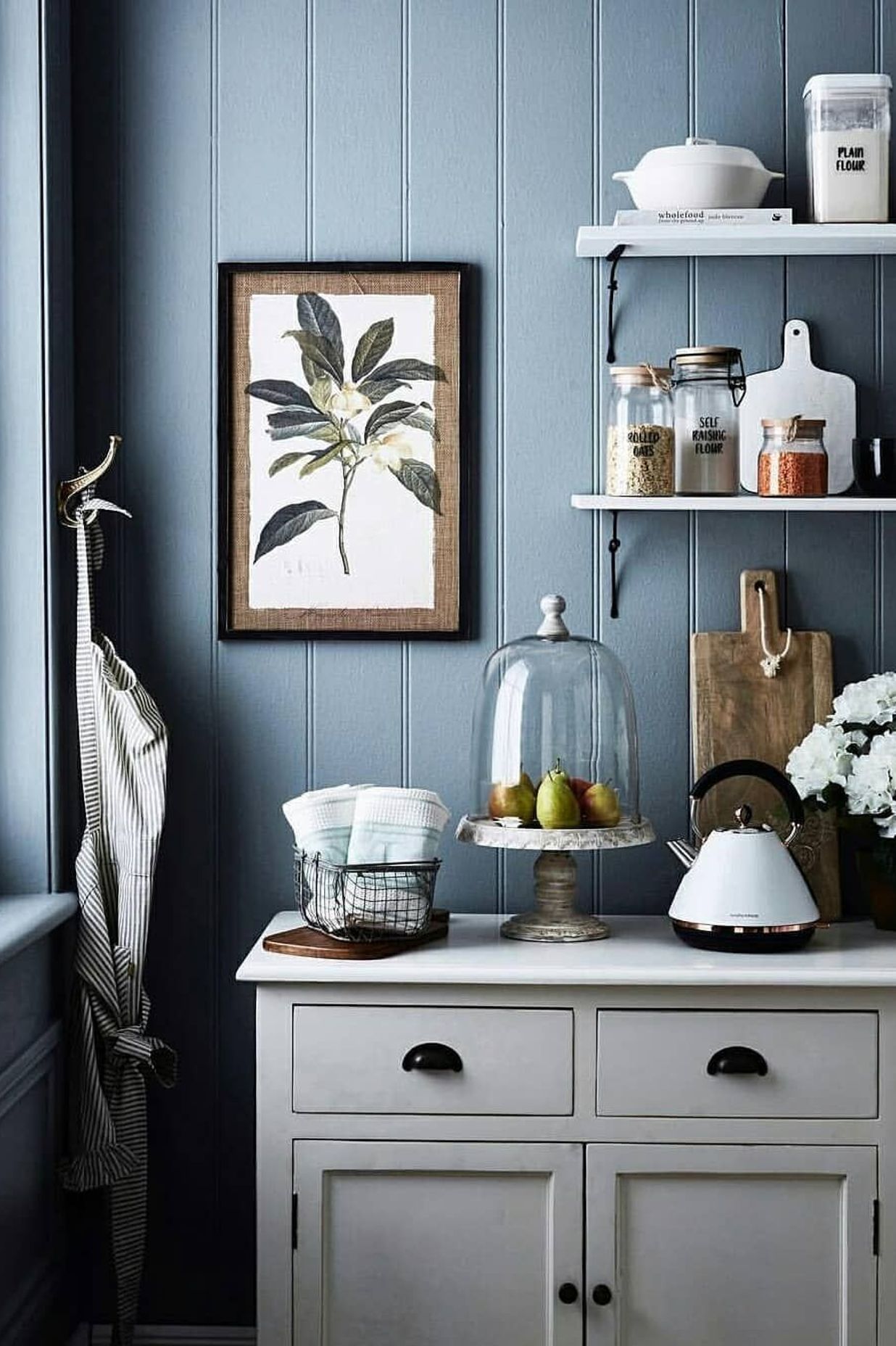 Hampton's Blue in Eggshell Acrylic by Porter's Paints