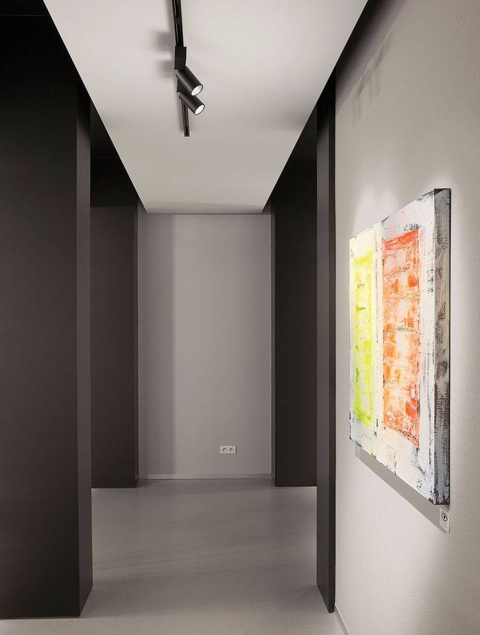 The Spy on ADM Interior Track Lighting by Delta Light from light establishment.