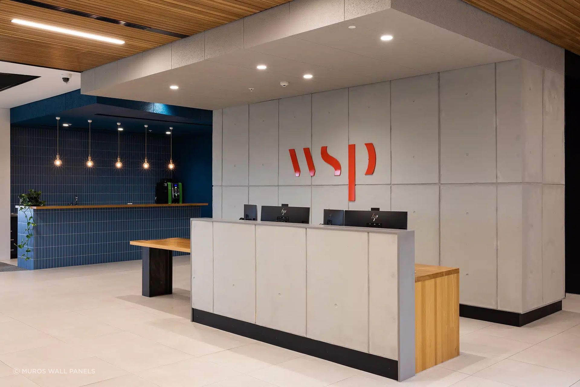 WSP New Zealand (Muros Grey Polished Concrete)